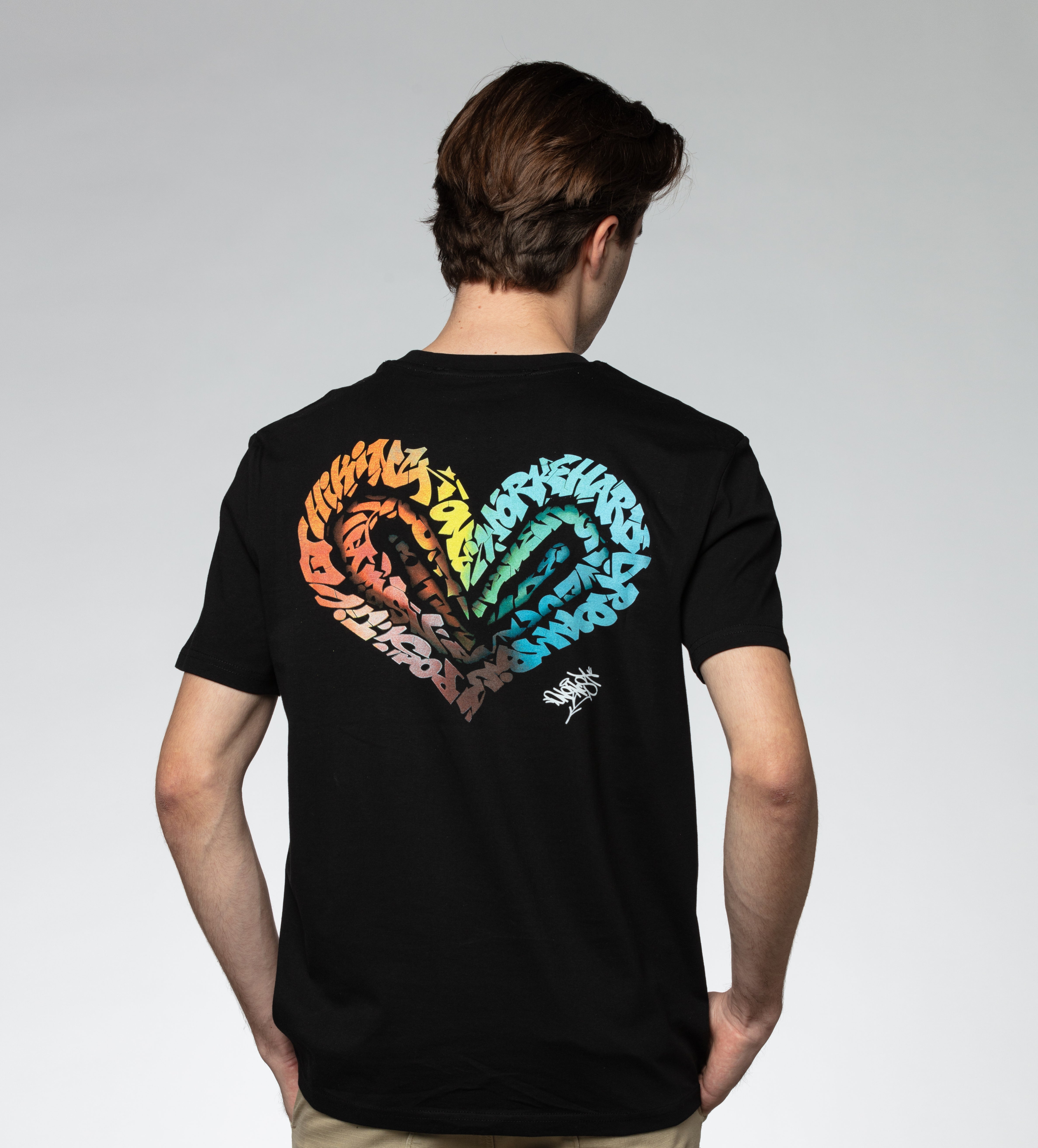Chromatic Love Black T-shirt