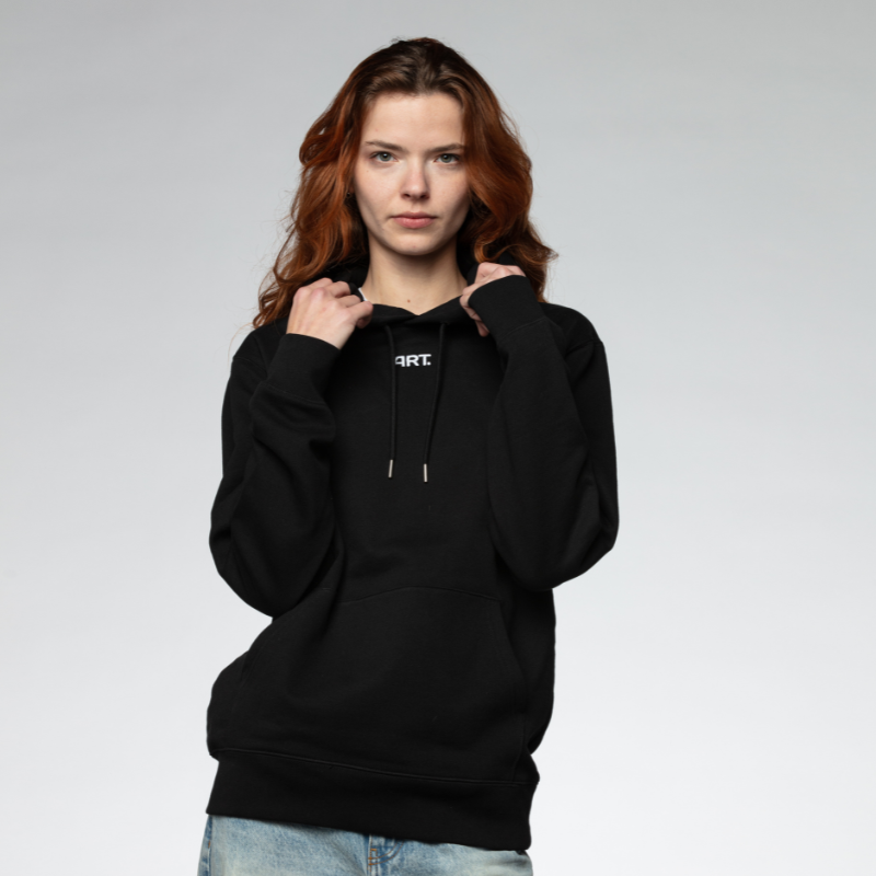 Shadow Gaze Black Hoodie