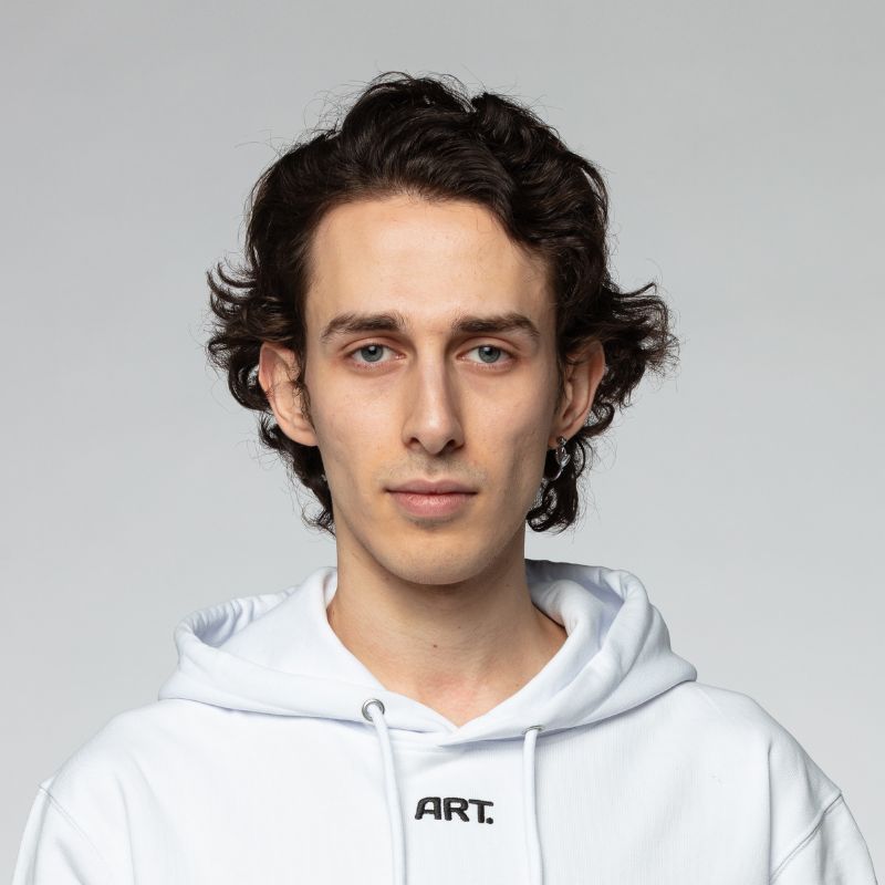 Chromatic Love White Hoodie