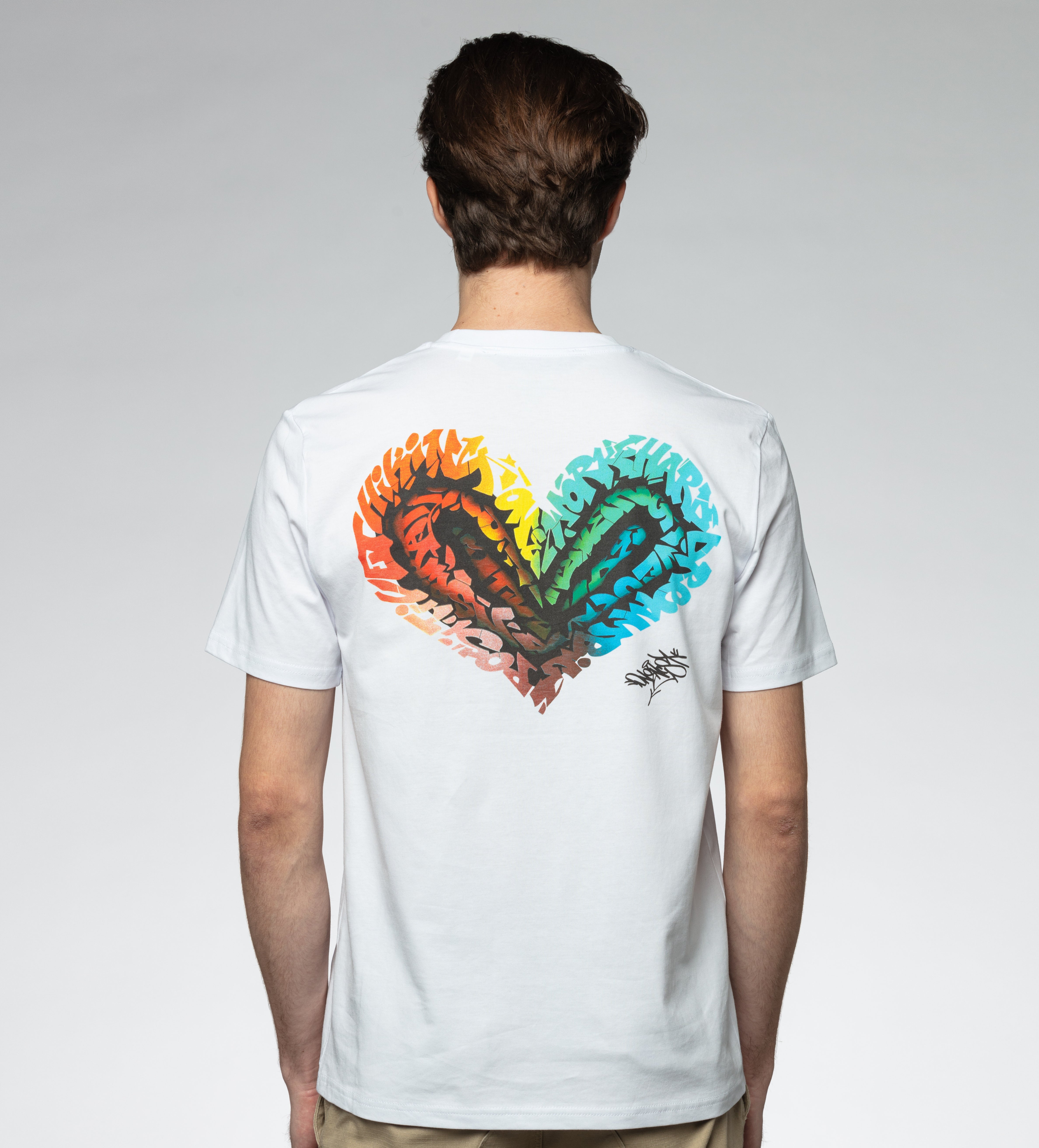 Chromatic Love White T-shirt