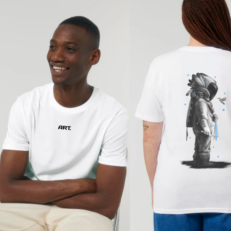 Tee-shirt Hummingbird Hunter White