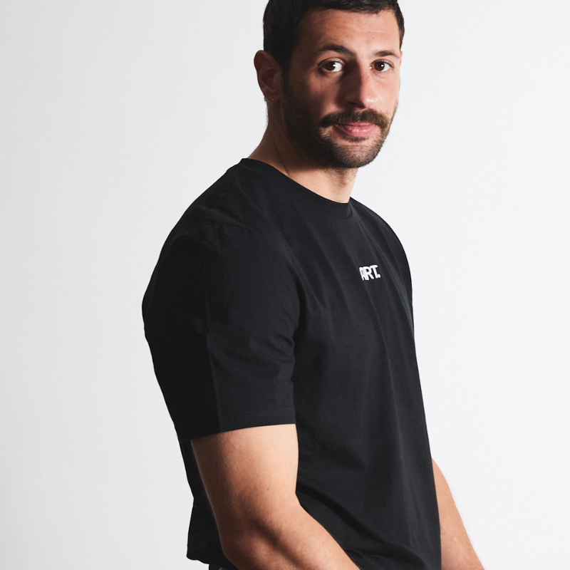 Tee-shirt Just Smile Black