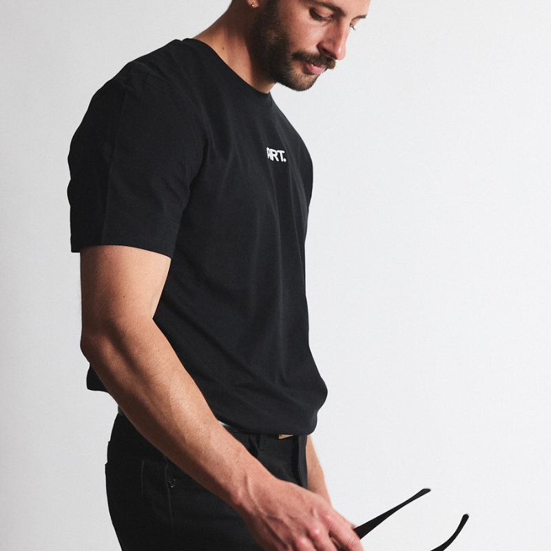 Tee-shirt Just Smile Black