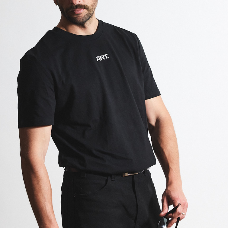 Tee-shirt Just Smile Black