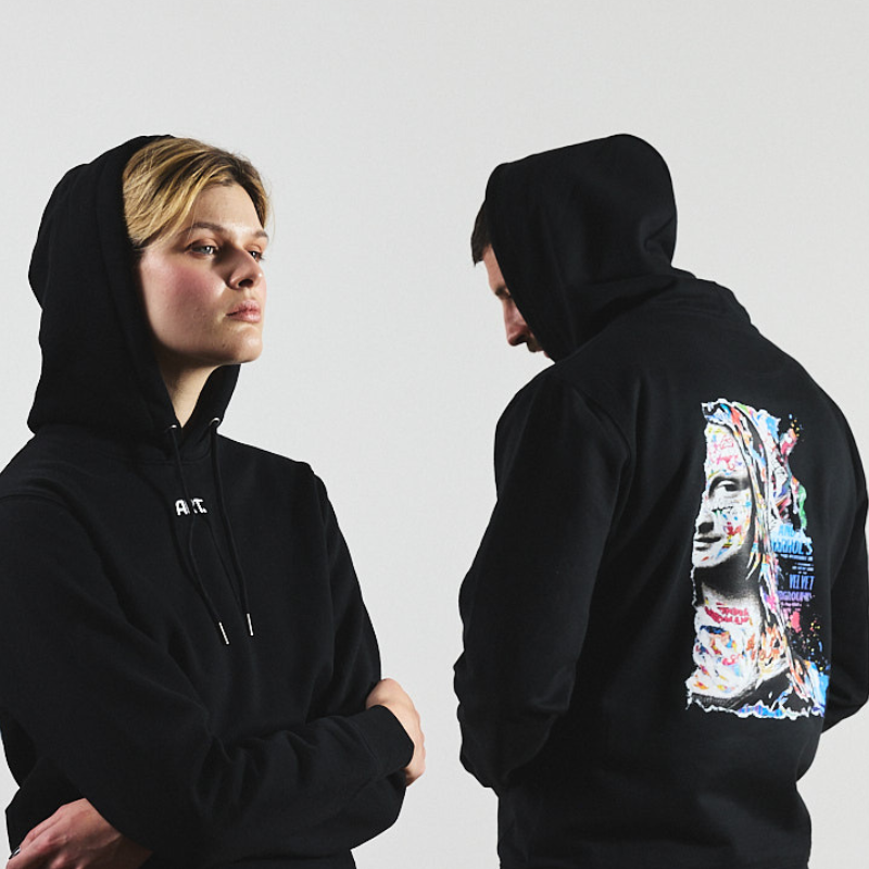 Chromatic Love Black Hoodie