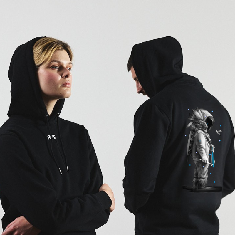 Chromatic Love Black Hoodie