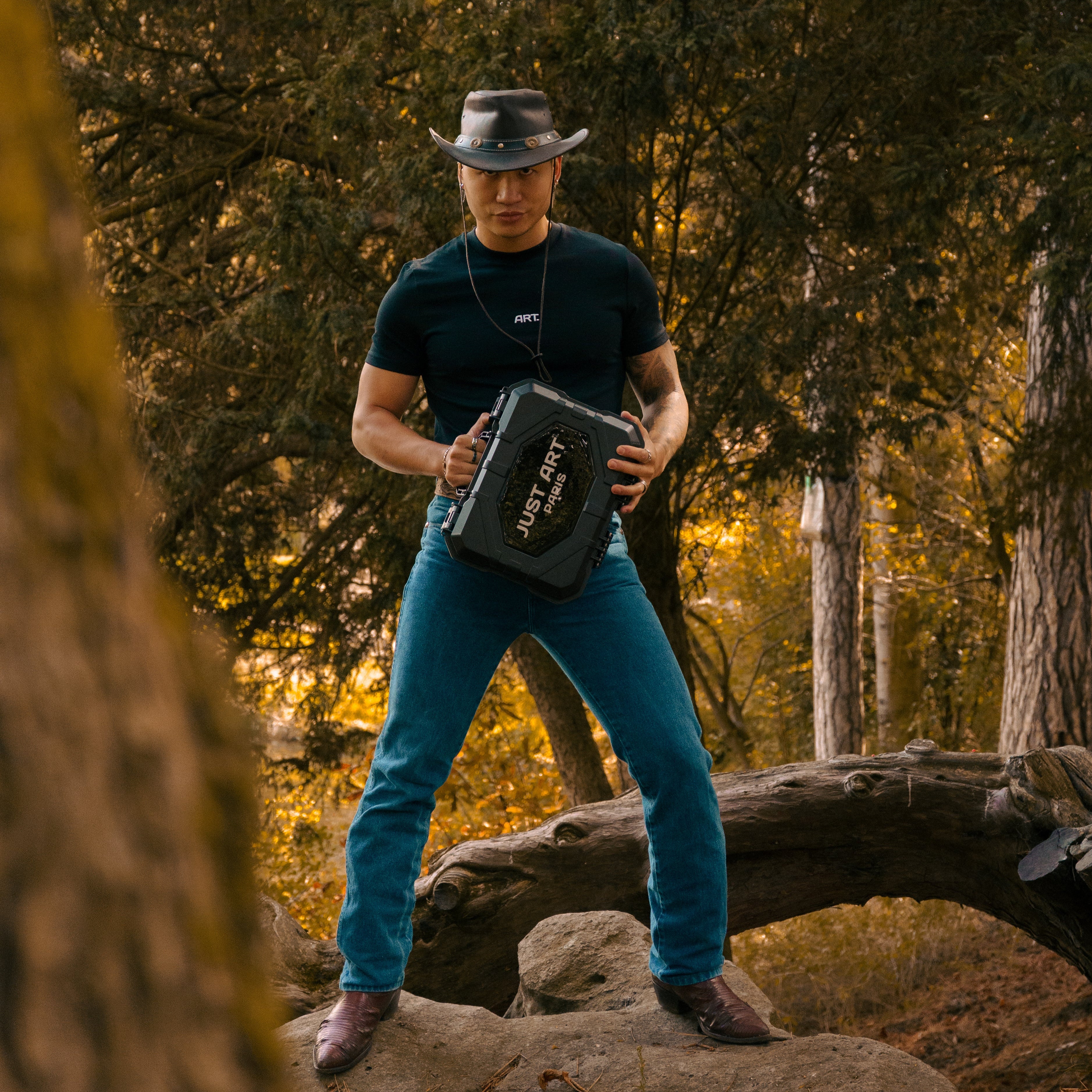 Chromatic Love Black T-shirt