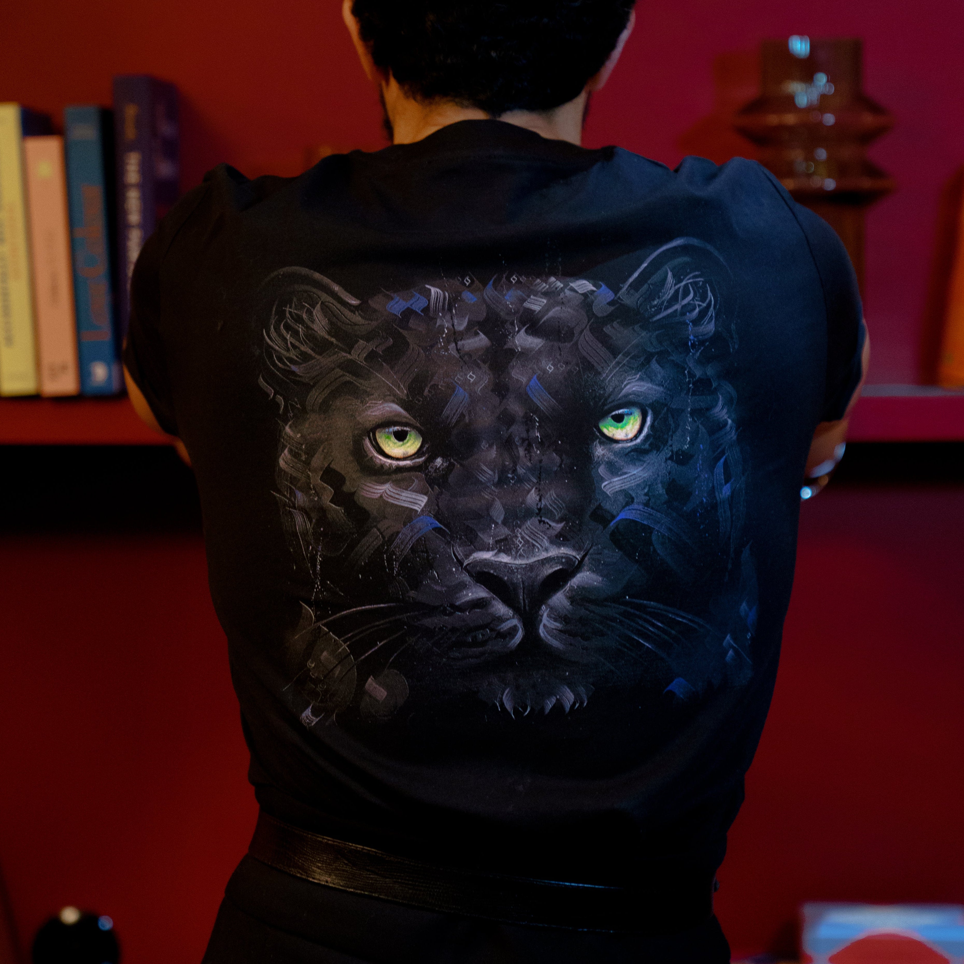 Shadow Gaze Black T-shirt