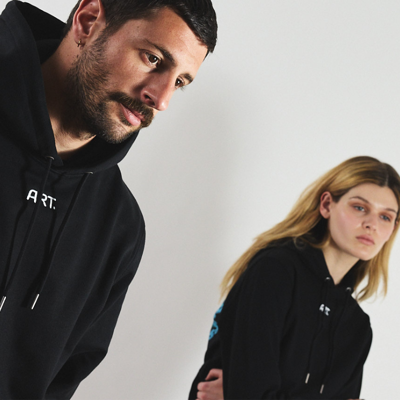 Chromatic Love Black Hoodie