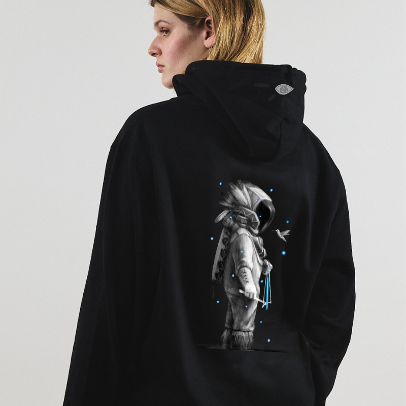 Hoodie Hummingbird Hunter Black