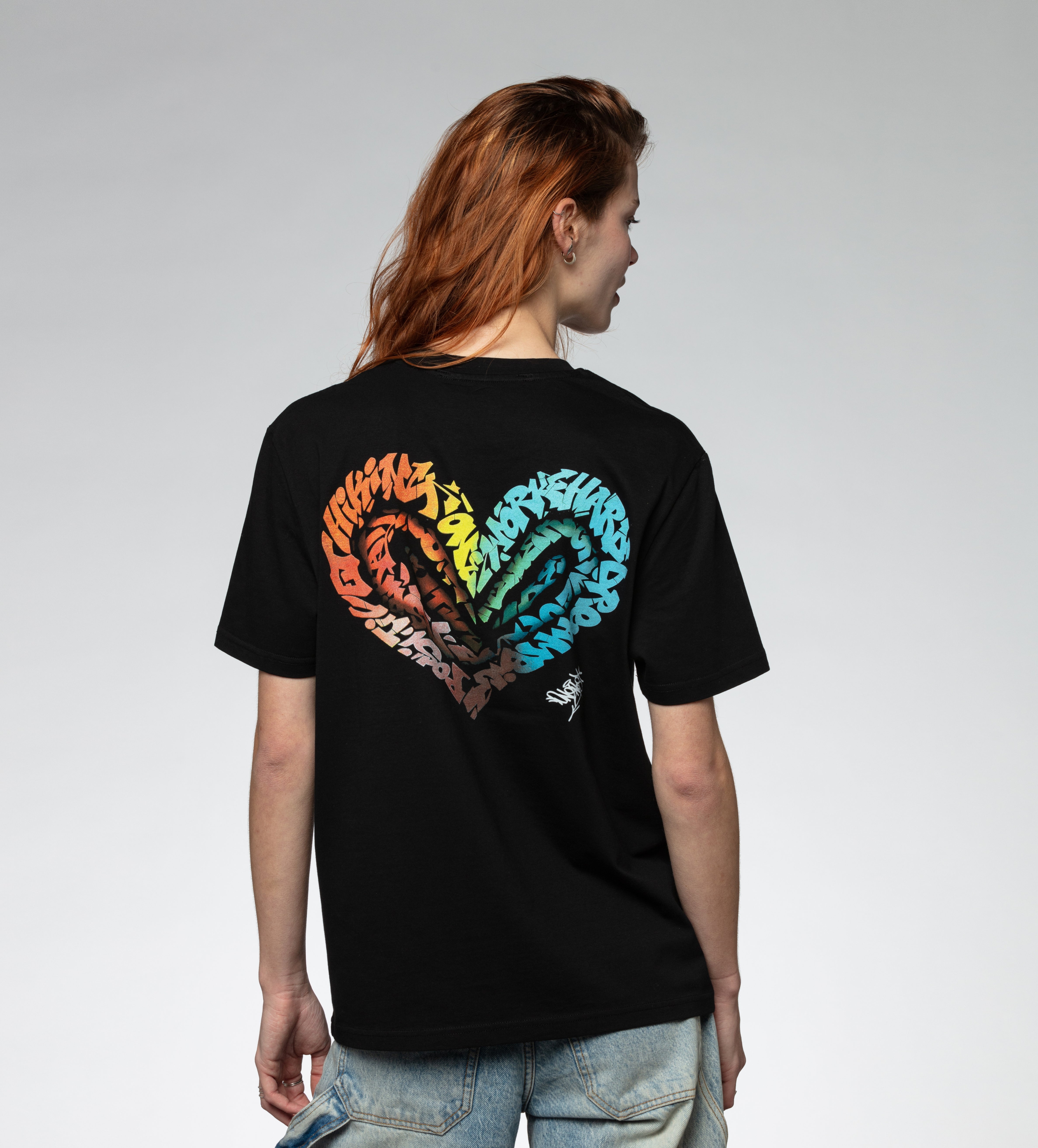 Chromatic Love Black T-shirt