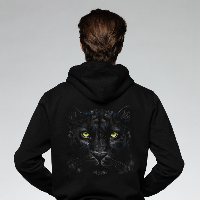 Hoodie Shadow Gaze Black