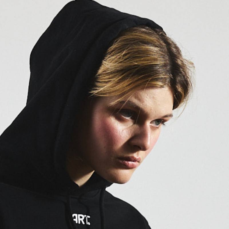 Hoodie Shadow Gaze Black