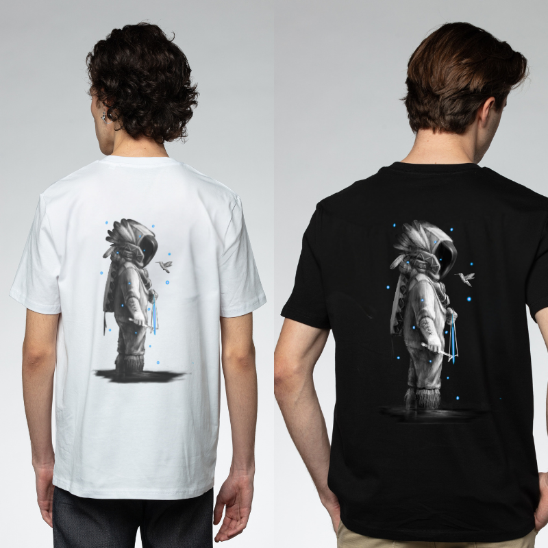 Tee-shirt Hummingbird Hunter White