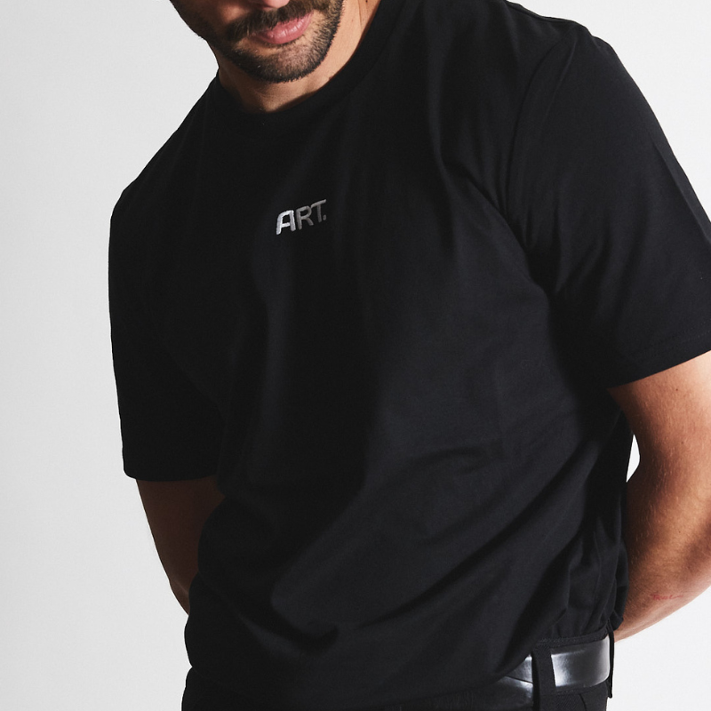 Tee-shirt Just Smile Black