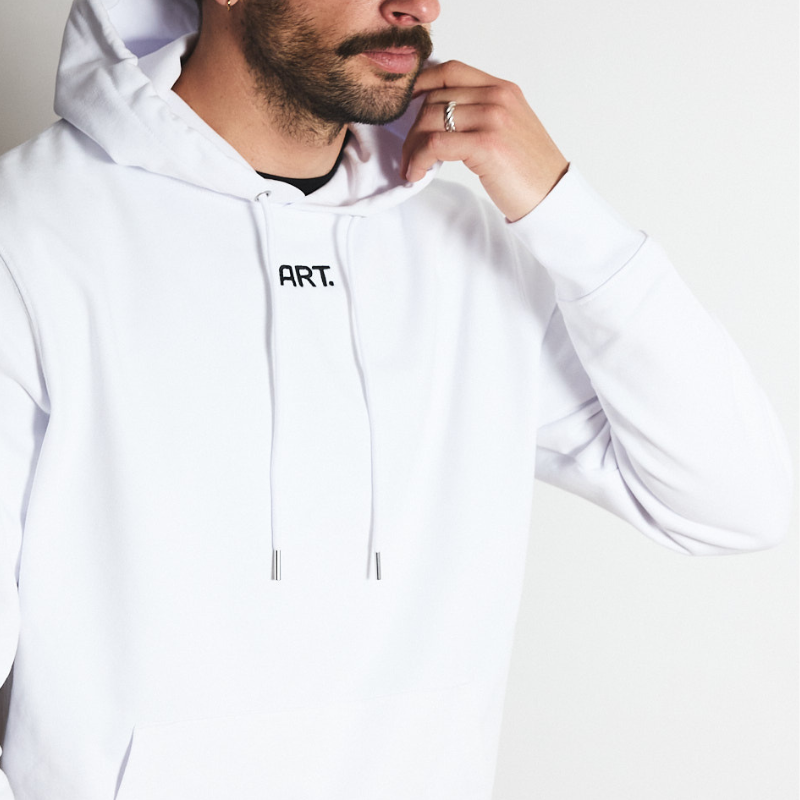 Hoodie Just Smile White