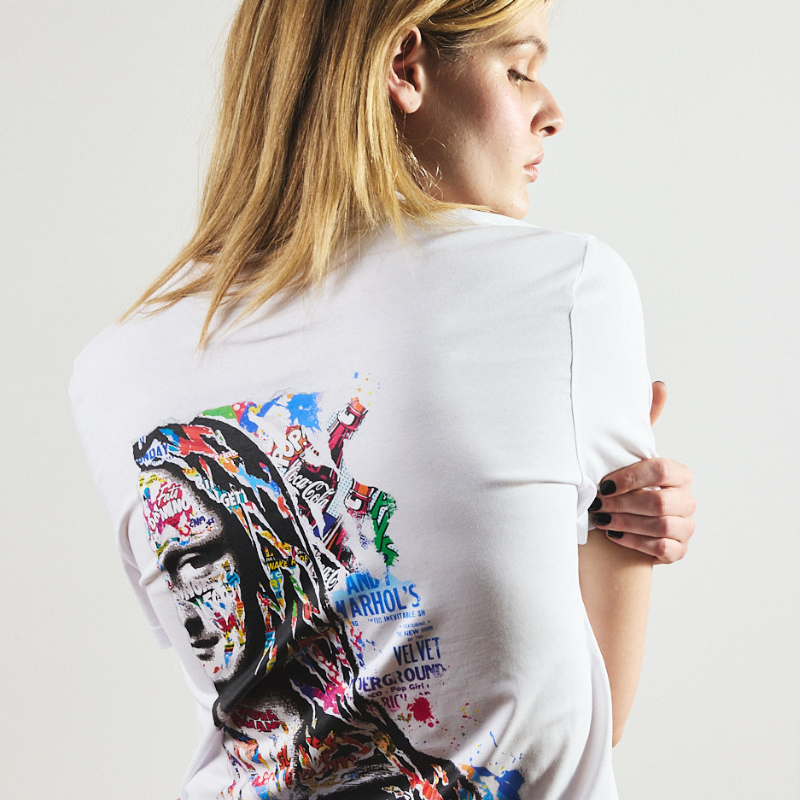 Tee-shirt Just Smile White