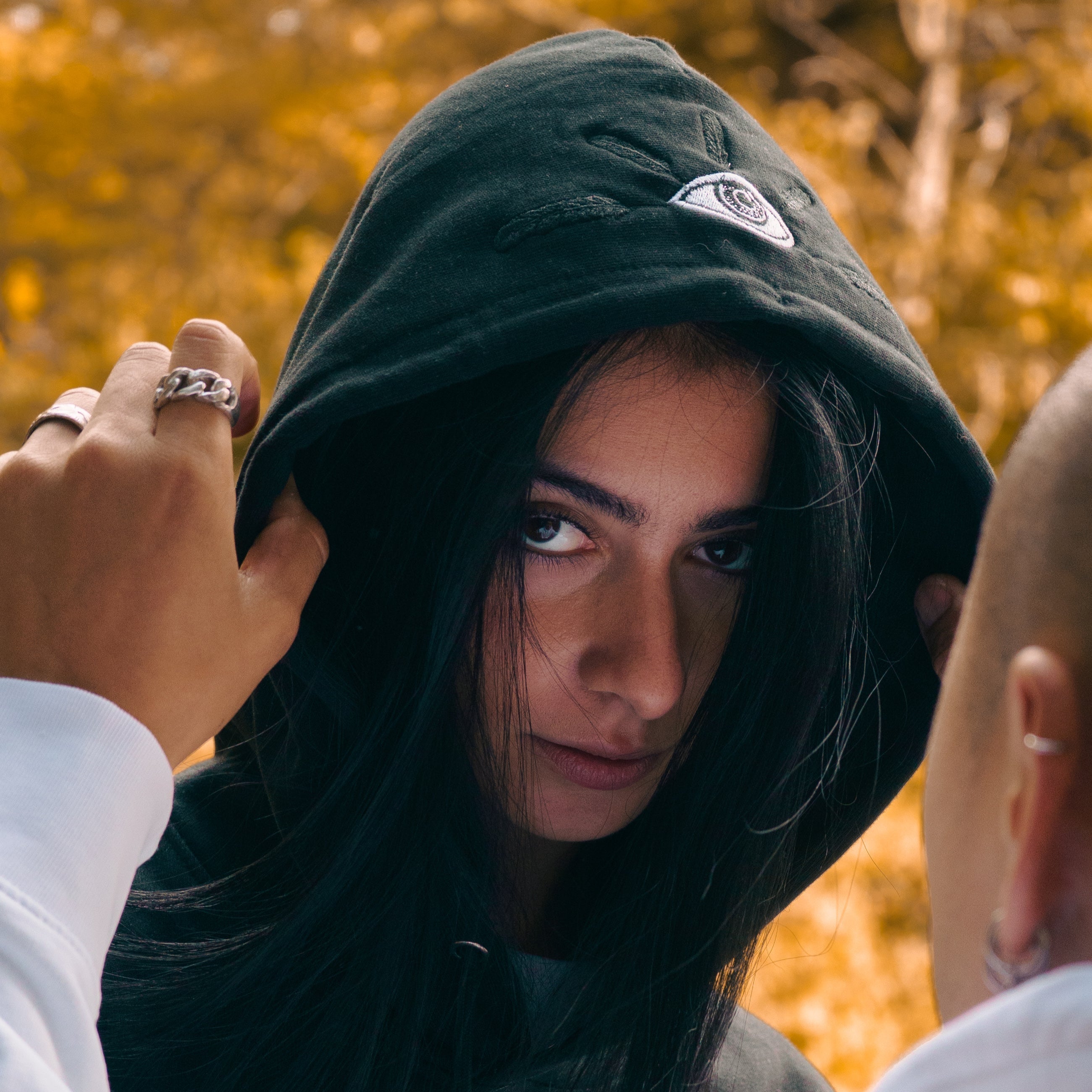 Chromatic Love Black Hoodie 