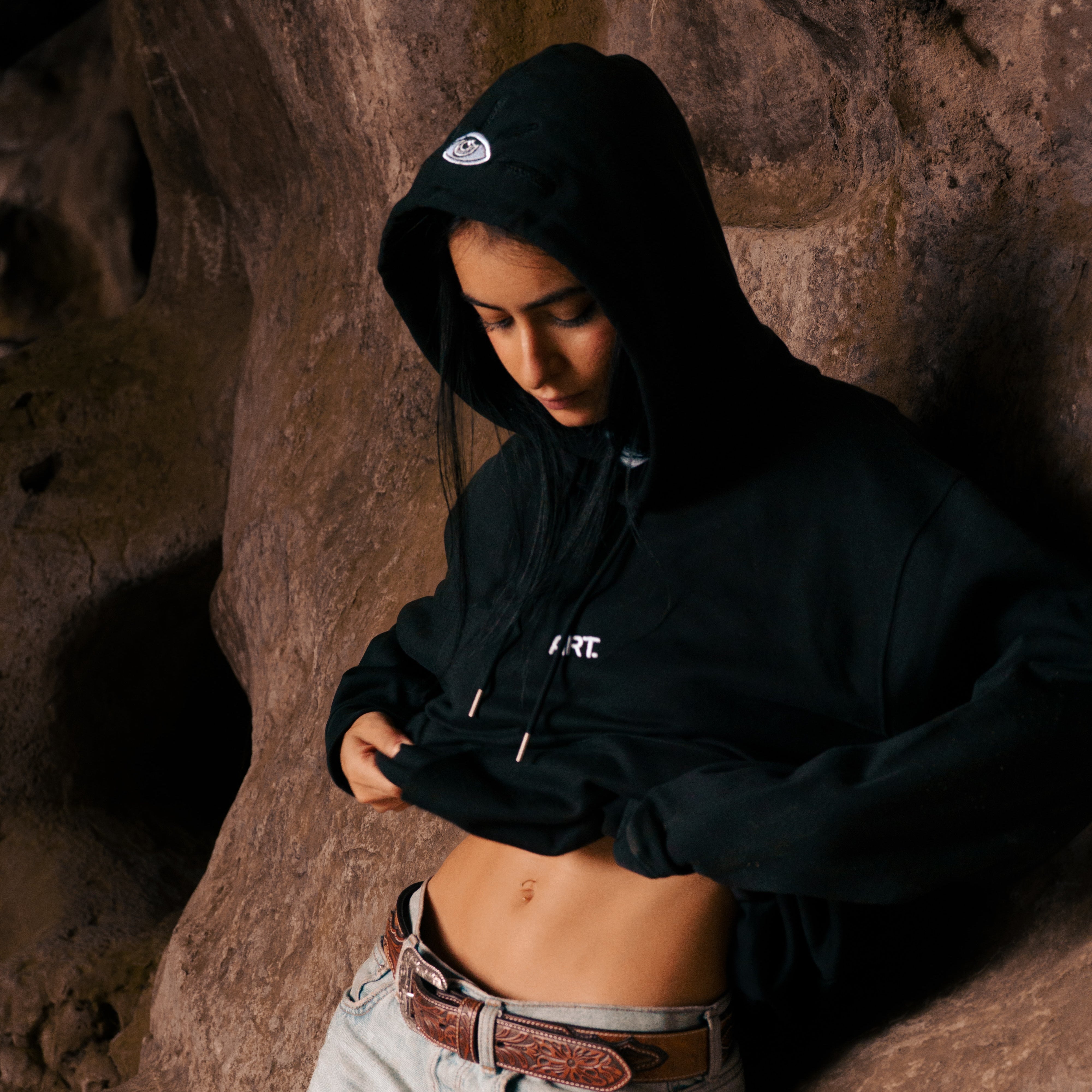 Chromatic Love Black Hoodie 