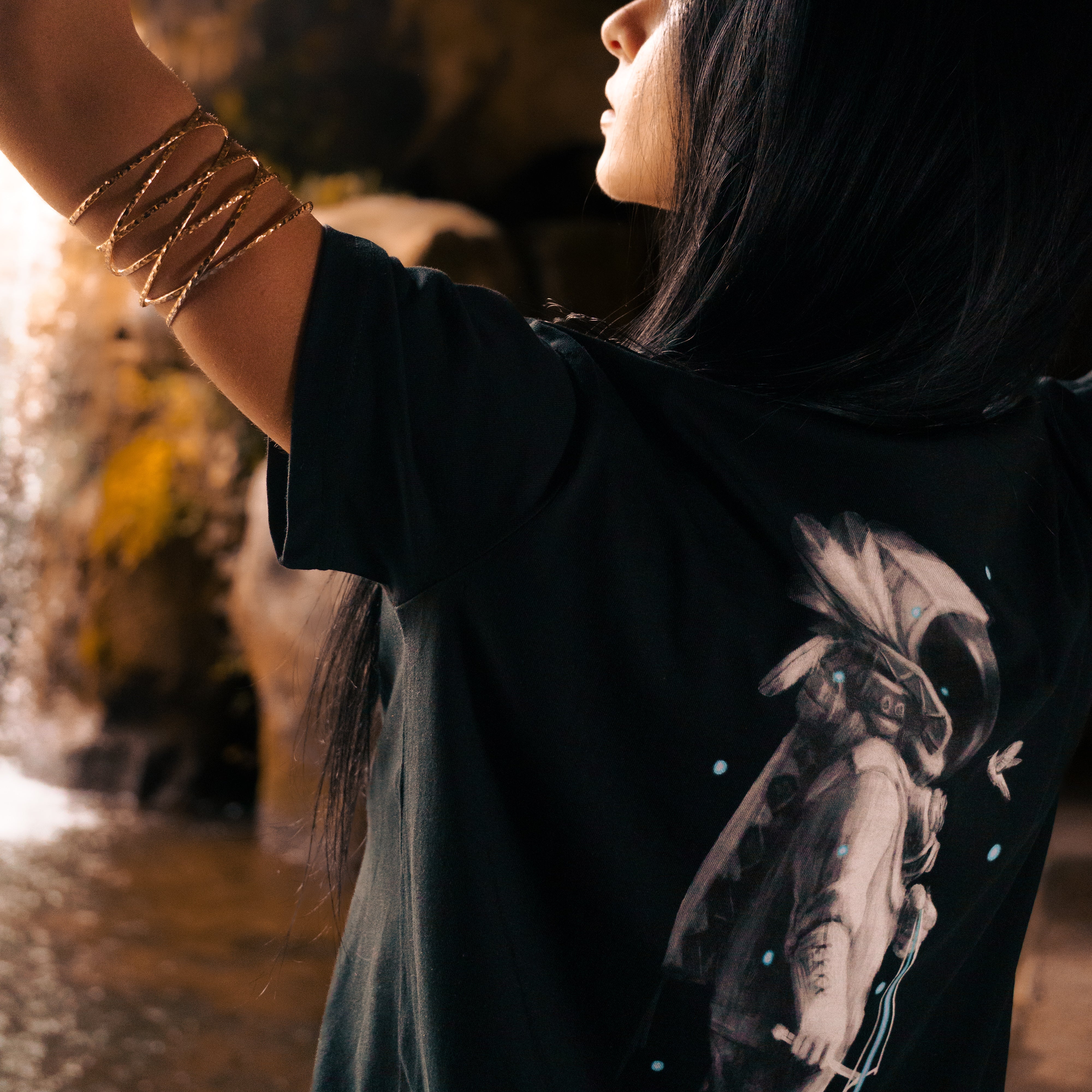 Chromatic Love Black T-shirt