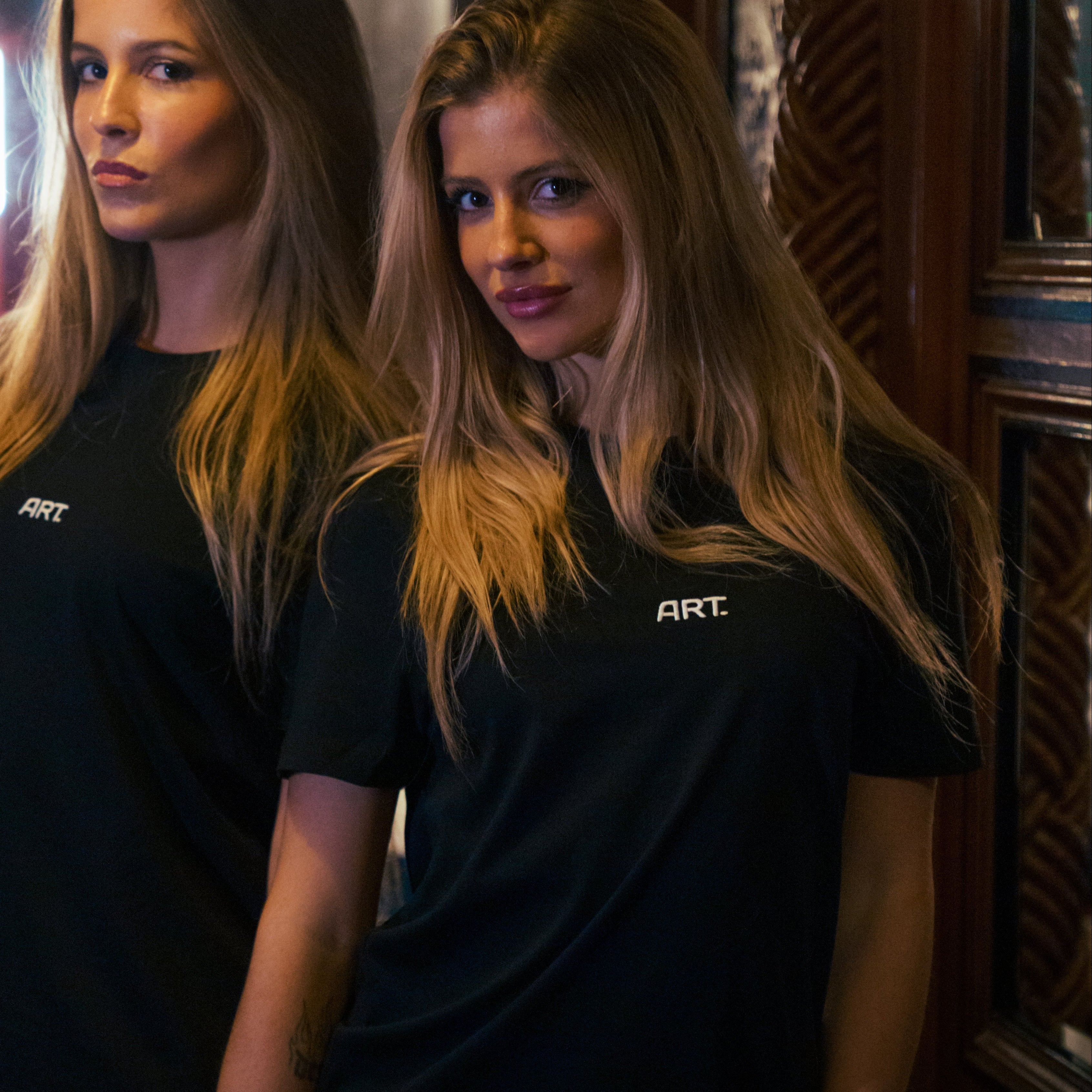 Shadow Gaze Black T-shirt